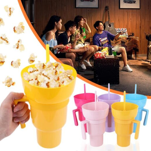 Vaso Botanero para Bebidas y Snacks 950 ml