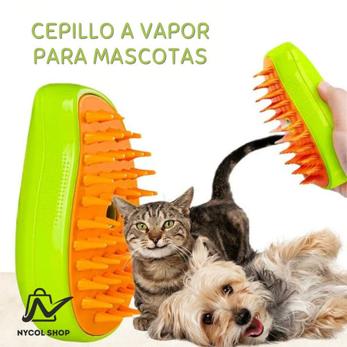 Cepillo a Vapor para Mascotas 🐾
